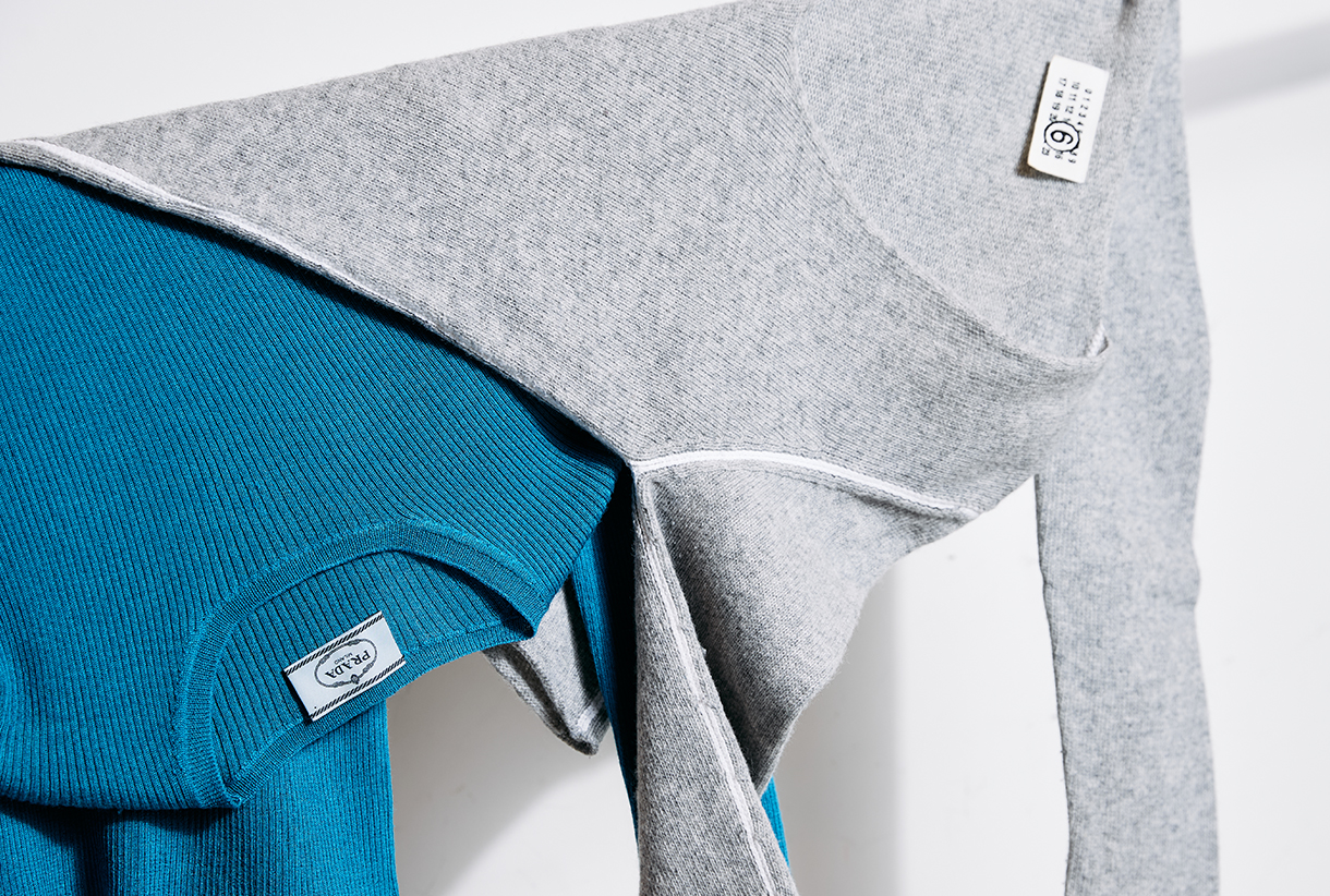 immagine con di giacche di grandi marchi della moda